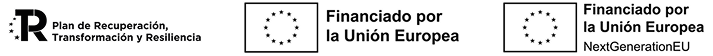 Logotipo Plan de Recuperación Transformación y Resiliencia